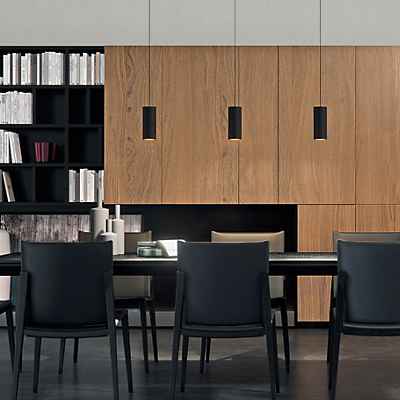 Bega 50976 - Studio Line Pendelleuchte LED, Aluminium/schwarz, Bega Smart App
