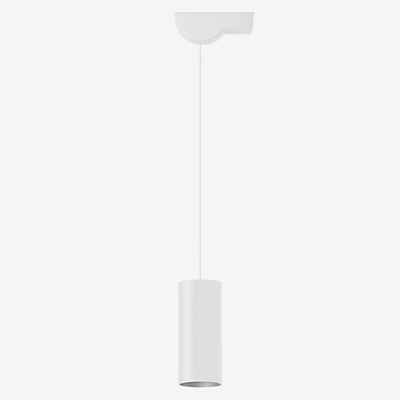 Bega 50977 - Studio Line Pendelleuchte LED, Aluminium/weiß, für geneigte Decken