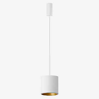 Bega 50990 - Studio Line Pendelleuchte LED, Messing/weiß, schaltbar