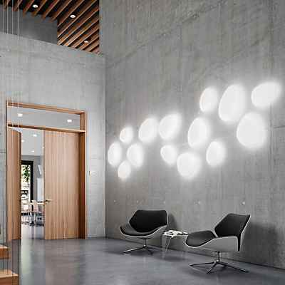 Bega 51130 - Pebbles Wandleuchte LED, opal - 2.700 K günstig online kaufen