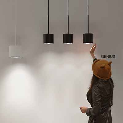 Bega Genius Pendelleuchte LED breitstreuend, weiß - 13,7 W , Auslaufartikel