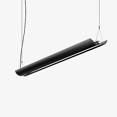 Belux UpDown Pendelleuchte LED, schwarz, 156 cm, DALI günstig online kaufen