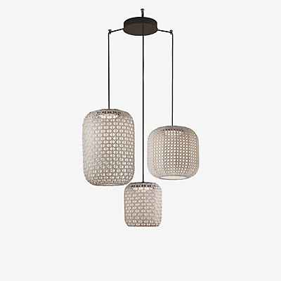 Bover Nans Pendelleuchte LED 3-flammig, beige