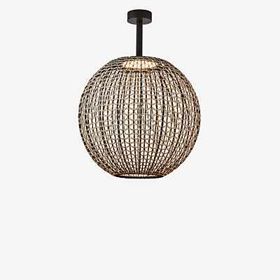 Bover Nans Sphere PF/60 LED-Außendeckenlampe braun günstig online kaufen