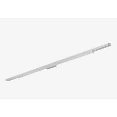 Bruck Asta Deckenleuchte LED für Duolare Schiene, chrom matt, Blende opal