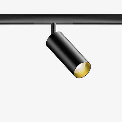 Bruck Fino Spot LED für All-in Schiene, schwarz/gold günstig online kaufen