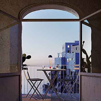 Catellani & Smith Ale Be T Akkuleuchte LED, Primärfarben ALEBT