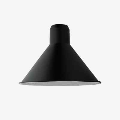 DCW Lampe Gras Lampenschirm classic konisch, schwarz günstig online kaufen