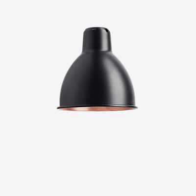 DCW Lampe Gras Lampenschirm classic rund, schwarz/Kupfer günstig online kaufen