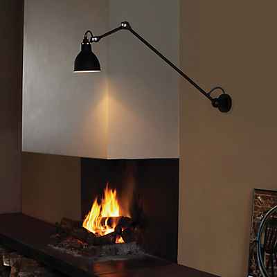 DCW Lampe Gras No 304 L 60 Wandleuchte schwarz, Messing günstig online kaufen