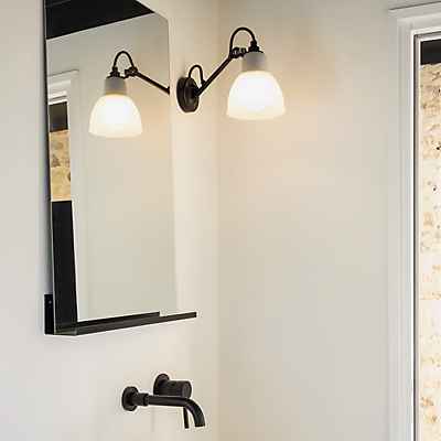 DCW Lampe Gras No. 104 Bathroom Wandleuchte, opal günstig online kaufen