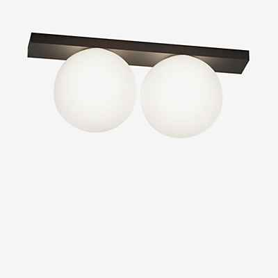 Delta Light Oono Deckenleuchte LED 2-flammig, schwarz - 2.700 K