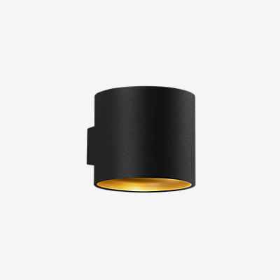 Delta Light Orbit LED, schwarz/gold, 2.700 K