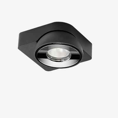 Delta Light Tweeter Deckenleuchte LED 1-flammig, schwarz/Chrom