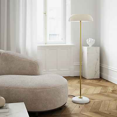 Design for the People Glossy Stehleuchte, weiß