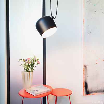 Flos Aim Sospensione LED, schwarz