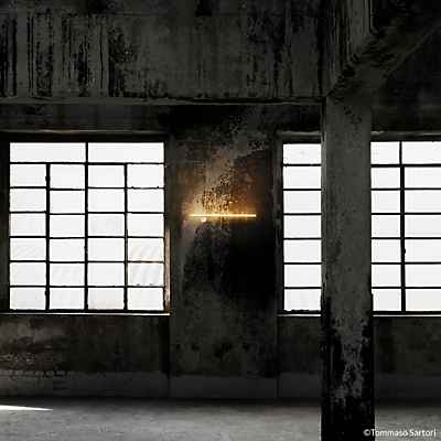 Flos Coordinates W1 Wandleuchte LED, silber F1810033