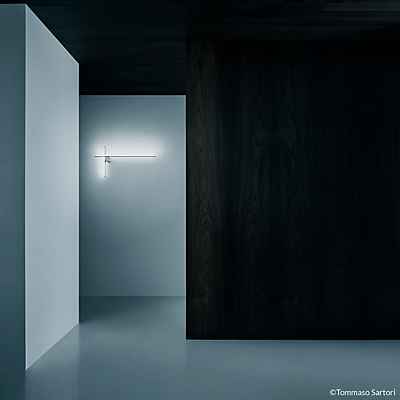 Flos Coordinates W2 Wandleuchte LED, silber