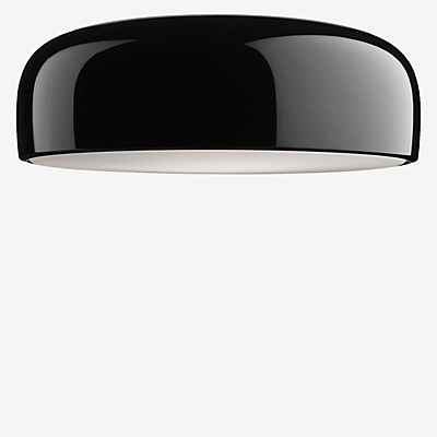 Flos Smithfield Deckenleuchte LED, schwarz glänzend - push dimmbar günstig online kaufen