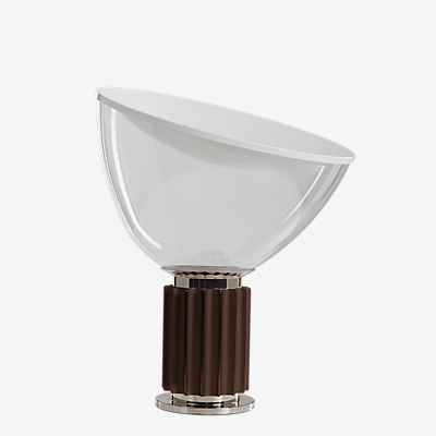 Flos Taccia Tischleuchte LED, bronze - Glas - 48,5 cm günstig online kaufen