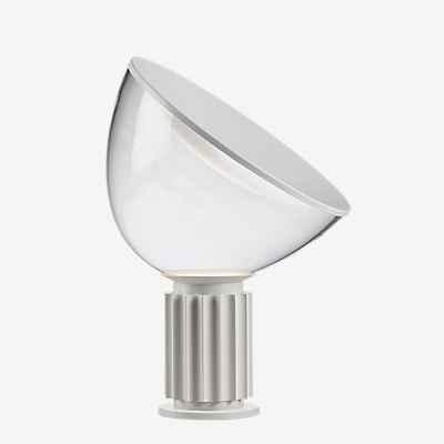 Flos Taccia Tischleuchte LED, weiß matt - Glas - 48,5 cm günstig online kaufen