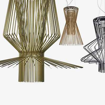 Foscarini Allegro Ritmico Sospensione, schwarz günstig online kaufen