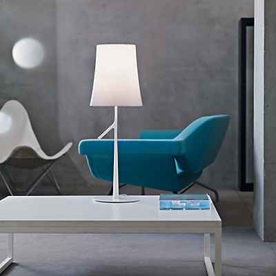 Foscarini Birdie Tischleuchte LED, grau - 70 cm günstig online kaufen