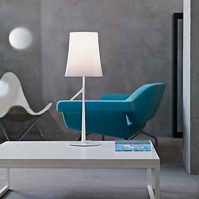 Foscarini Birdie Tischleuchte, graphit - 49 cm günstig online kaufen