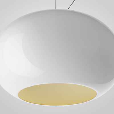 Foscarini Buds Pendelleuchte LED, grau - ø42 cm - dimmbar günstig online kaufen