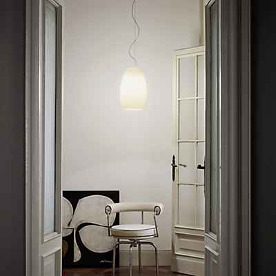 Foscarini Buds Pendelleuchte, weiß - ø26 cm