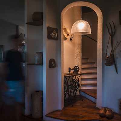 Foscarini Bump Pendelleuchte, weiß