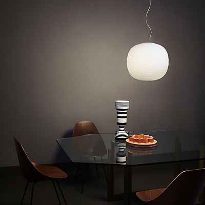 Foscarini Gem Sospensione, weiß - schaltbar günstig online kaufen