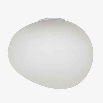 Foscarini Gregg Semi Wandleuchte, weiß - grande - 19 cm günstig online kaufen