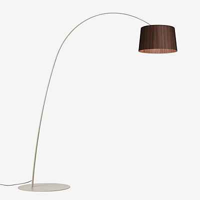 Foscarini Twiggy Wood Bogenleuchte LED, greige - palisander günstig online kaufen