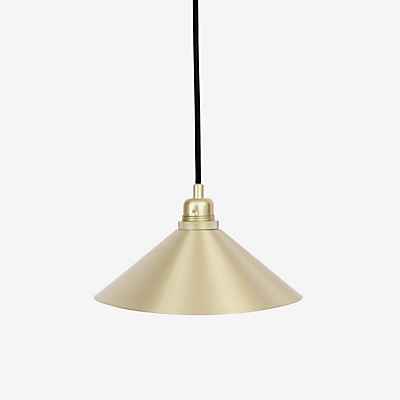 Frama Geometric Cone Shade Pendelleuchte, messing - ø25 cm günstig online kaufen