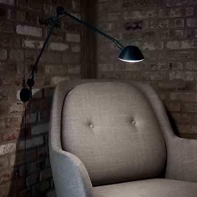 Fritz Hansen AQ01 Wandleuchte LED, weiß günstig online kaufen