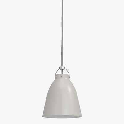 Fritz Hansen Caravaggio Pendelleuchte, hellgrau/Kabel grau - ø16,5 cm günstig online kaufen