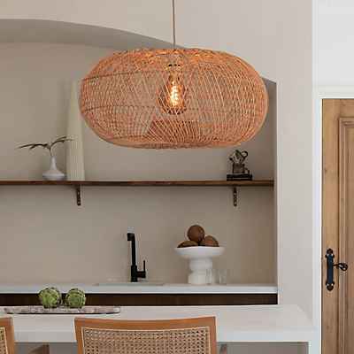 Good & Mojo Arizona Pendelleuchte, natur - 70 cm