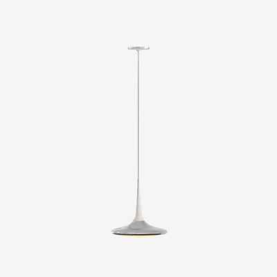 Grau Falling Leaf Einbaupendelleuchte LED, chrom/weiß - 600 cm günstig online kaufen