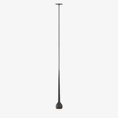 Grau Falling Sun Einbaupendelleuchte LED, schwarz - 200 cm günstig online kaufen