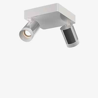 Grau Set Aufbaustrahler LED 2-flammig, chrom