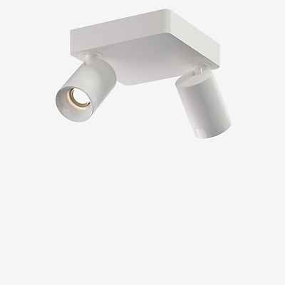 Grau Set Aufbaustrahler LED 2-flammig, weiß