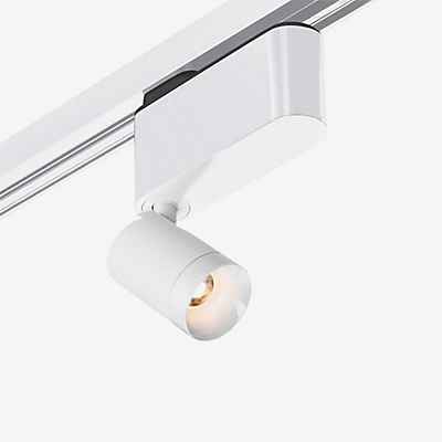 Grau Set Focus Strahler LED für Euro Schiene, weiß - 2.700 K