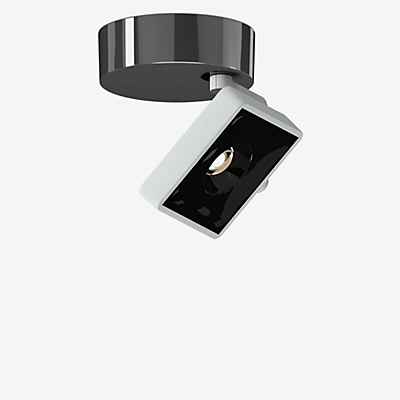 Grau Studio Aufbaustrahler LED, satin/schwarz - 3.500 K