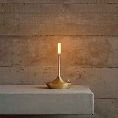 Graypants Wick Akkuleuchte Led, Messing - 16, 5 Cm
