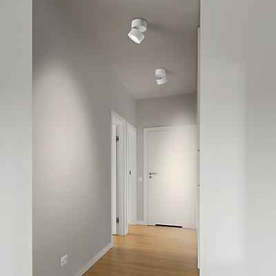 Helestra Naka Deckenleuchte LED 1-flammig, schwarz matt - ø10 cm , Lagerverkauf, Neuware