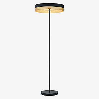 Hell Mesh Stehleuchte LED, schwarz/gold - 140 cm günstig online kaufen