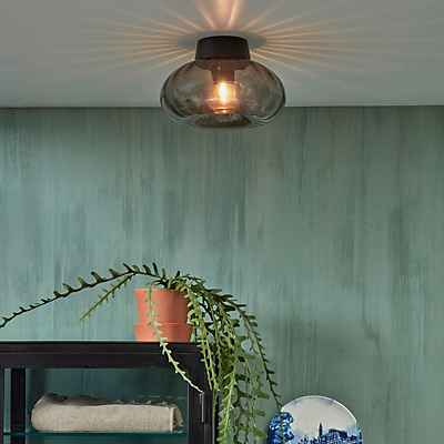 It's about RoMi Brussels Deckenleuchte, anthrazit/rauch BRUSSELS/C27/B