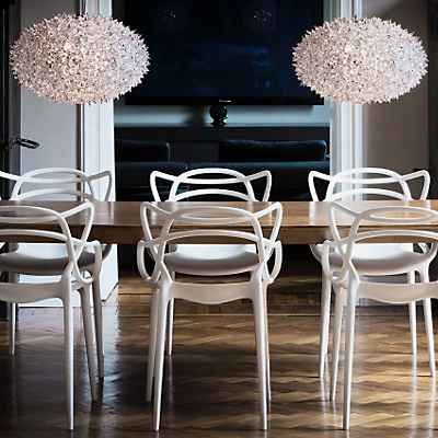 Kartell Big Bloom Pendelleuchte, klar