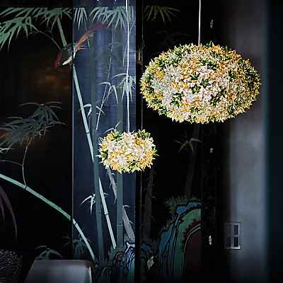 Kartell Bloom Small Pendelleuchte, mint